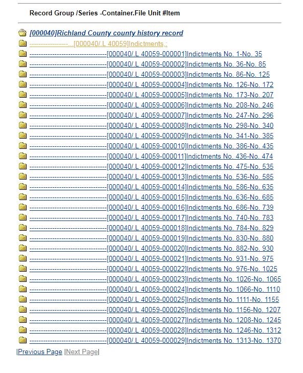 Richland County Indictments October 2024 Danni Sascha