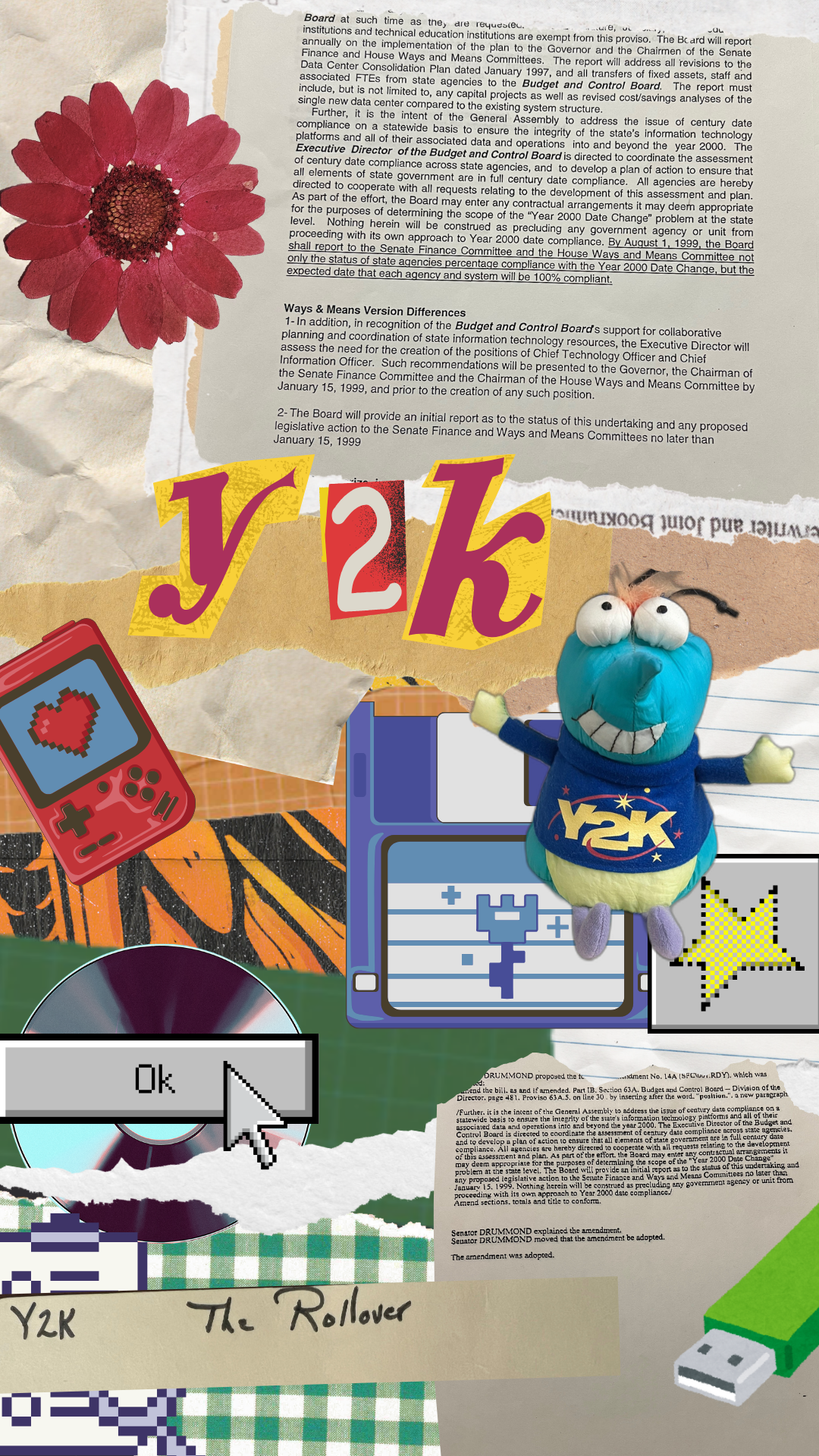 Created by Clarissa Miller using Canva. Includes documents from S 112258, Year 2000 files from SCDAH. 