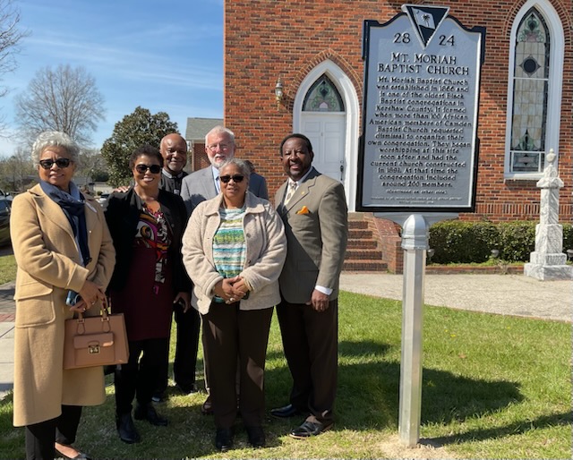 Mt Moriah Baptist Church Historical Marker