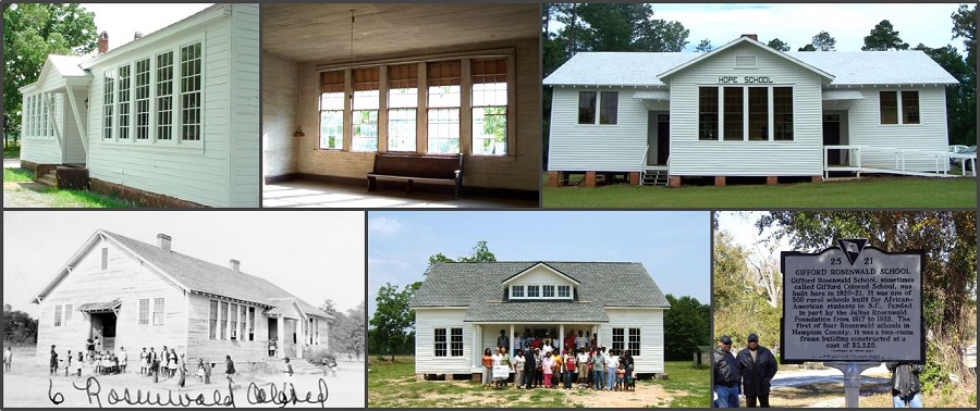South Carolina Rosenwald Schools Collage